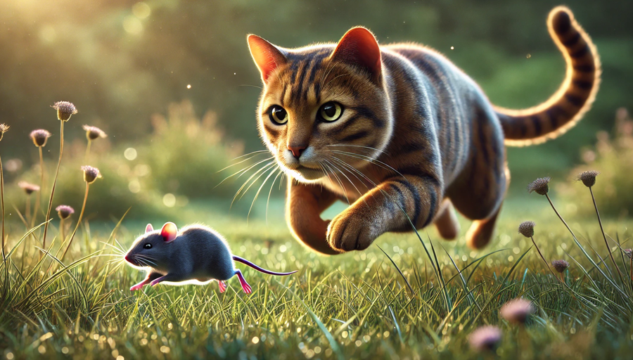 How Long Will a Mouse Hide From a Cat?