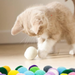 Felt Balls Cat Toy: Fun & Safe Playtime for Your Feline Friend