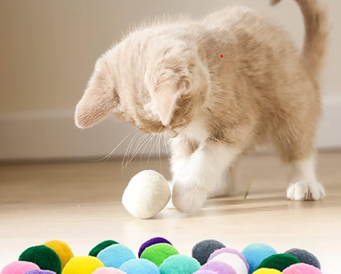 Felt Balls Cat Toy: Fun & Safe Playtime for Your Feline Friend