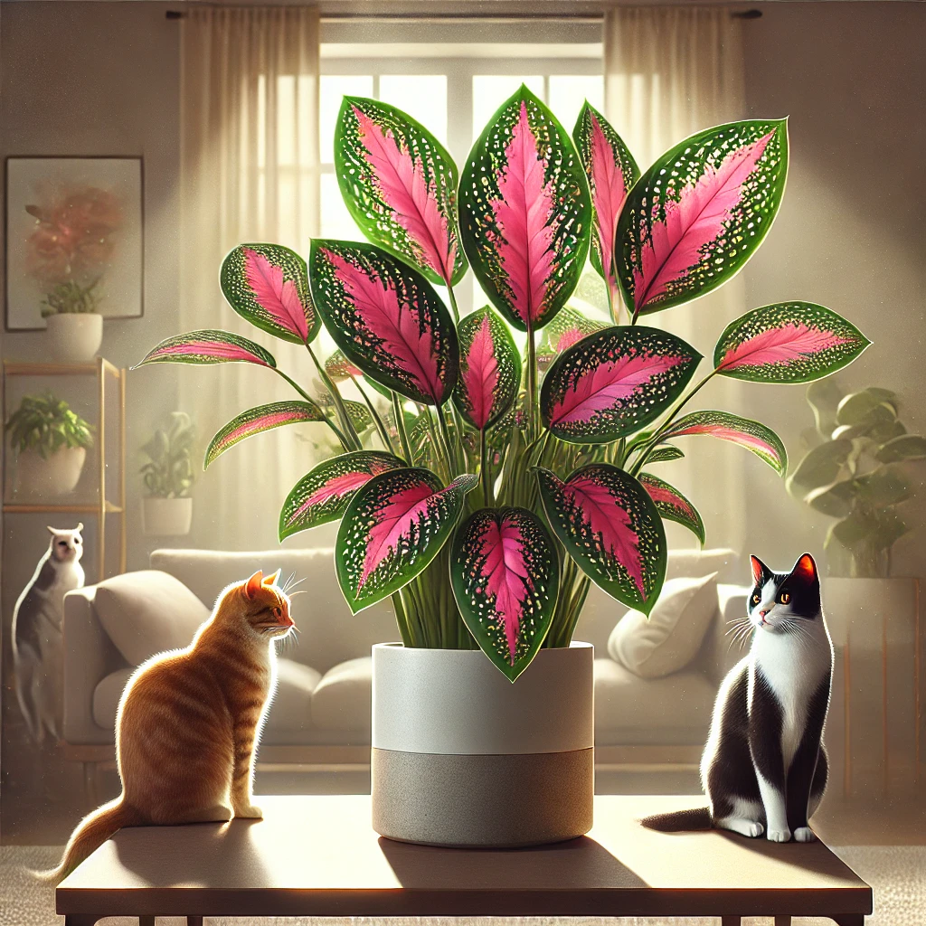 Can you grow Polka Dot Plants safely around cats?