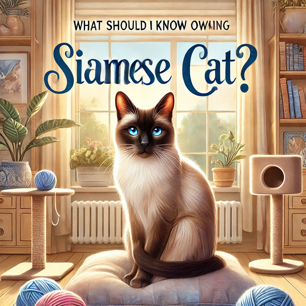 What should I know about owning a Siamese cat?