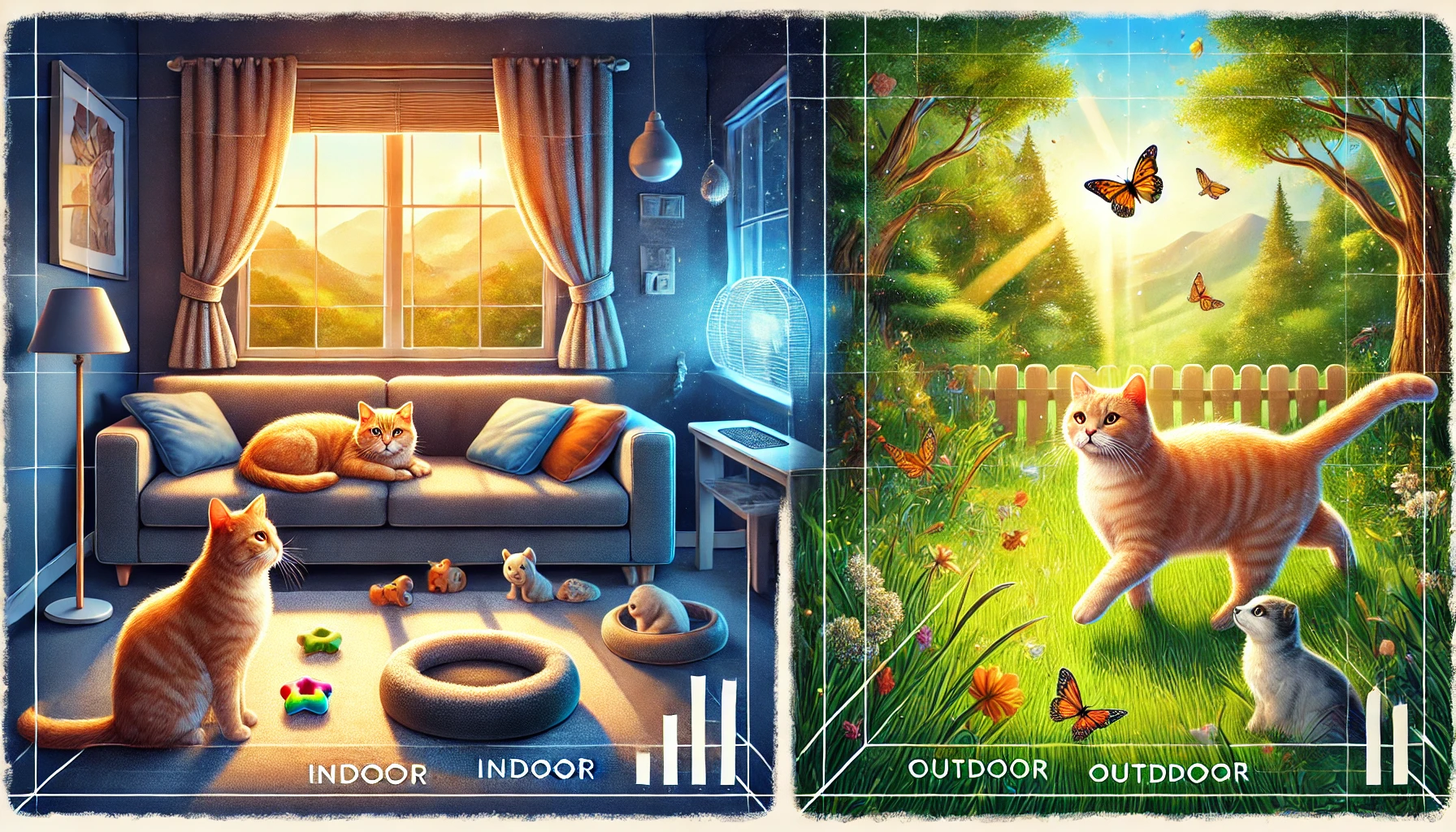 Indoor vs Outdoor Cats: Lifespan Differences