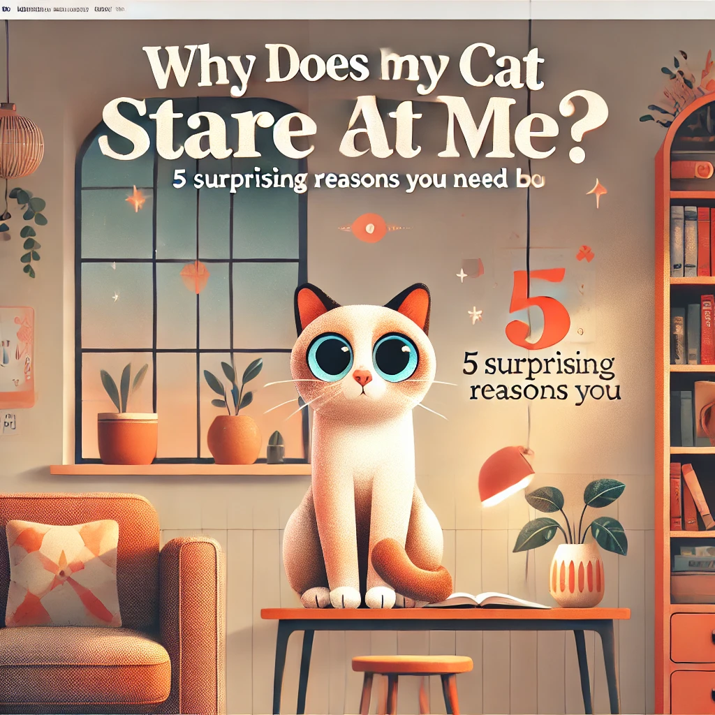 Why Does My Cat Stare at Me? 5 Surprising Reasons You Need to Know