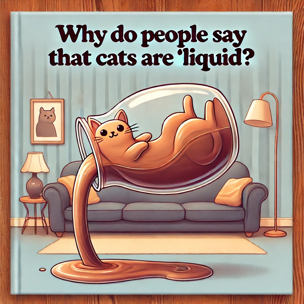 Why Do People Say Cats Are 'Liquid'? Discover the Science and Fun Behind This Feline Mystery!