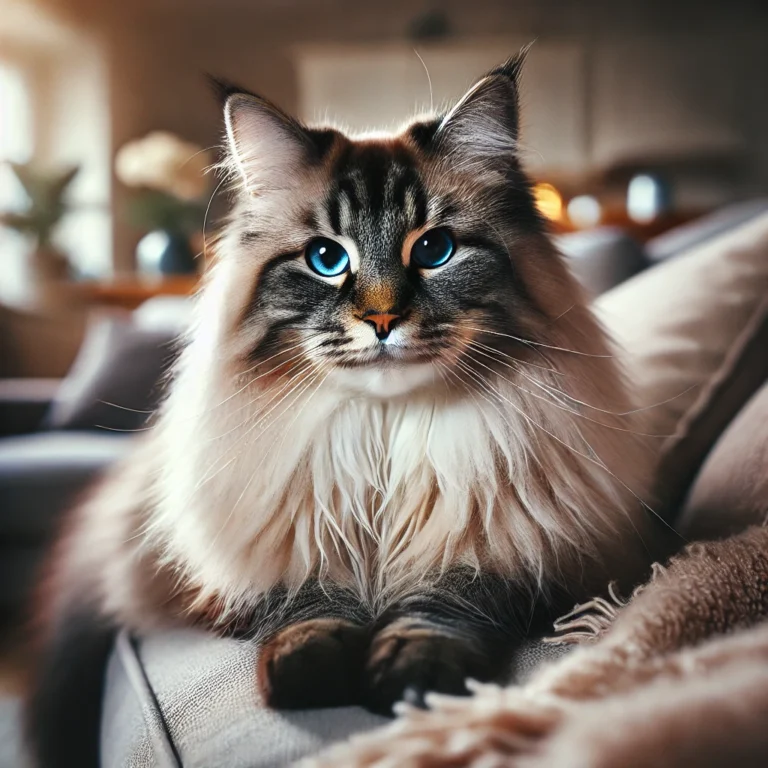 Siamese Maine Coon Mix:The Perfect Blend of Elegance