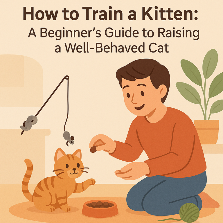 How to Train a Kitten: A Beginner’s Guide to Raising a Well-Behaved Cat